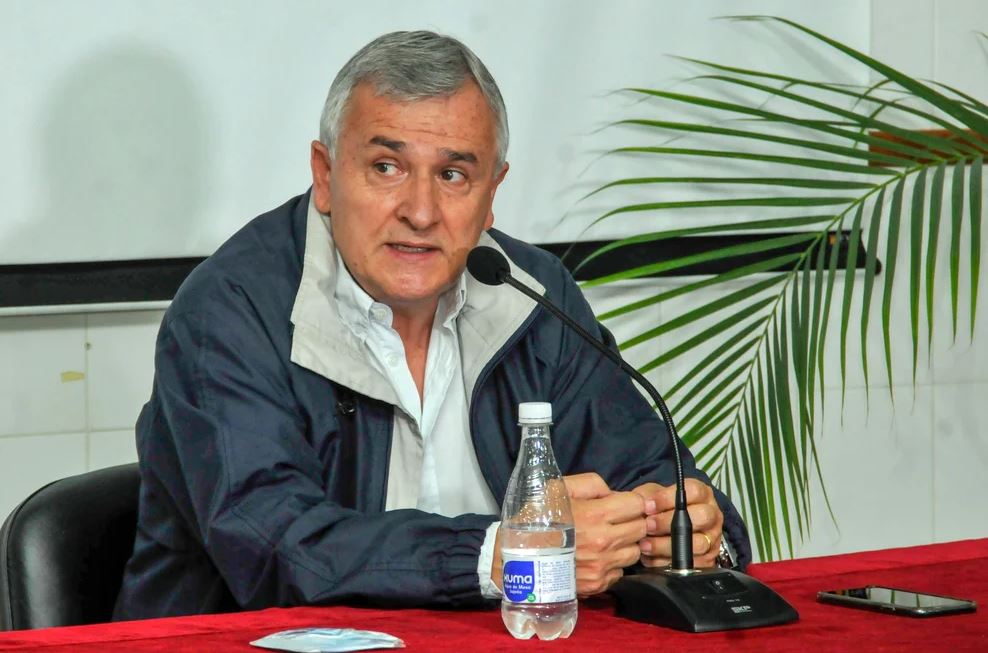 Gerardo Morales, gobernador de Jujuy y eje de las duras críticas de Zaffaroni